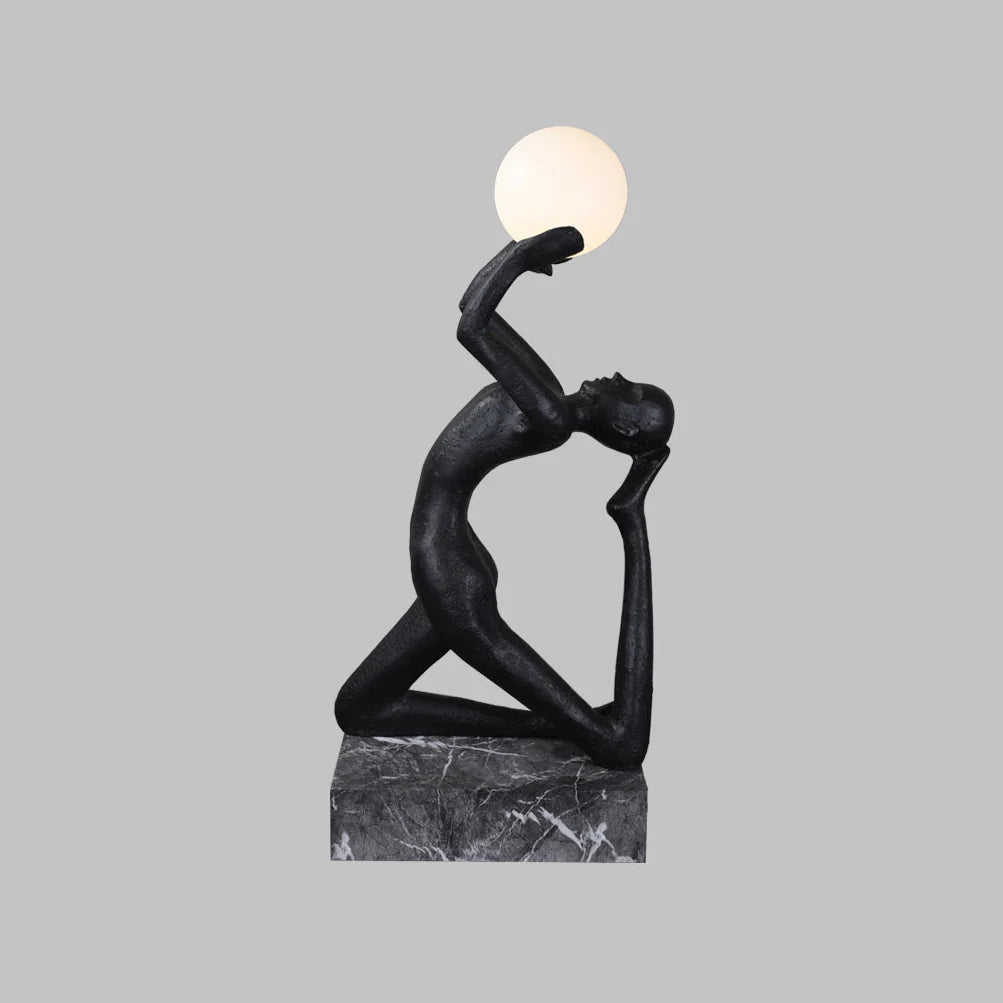 Lámpara de pie Escultura Yoga