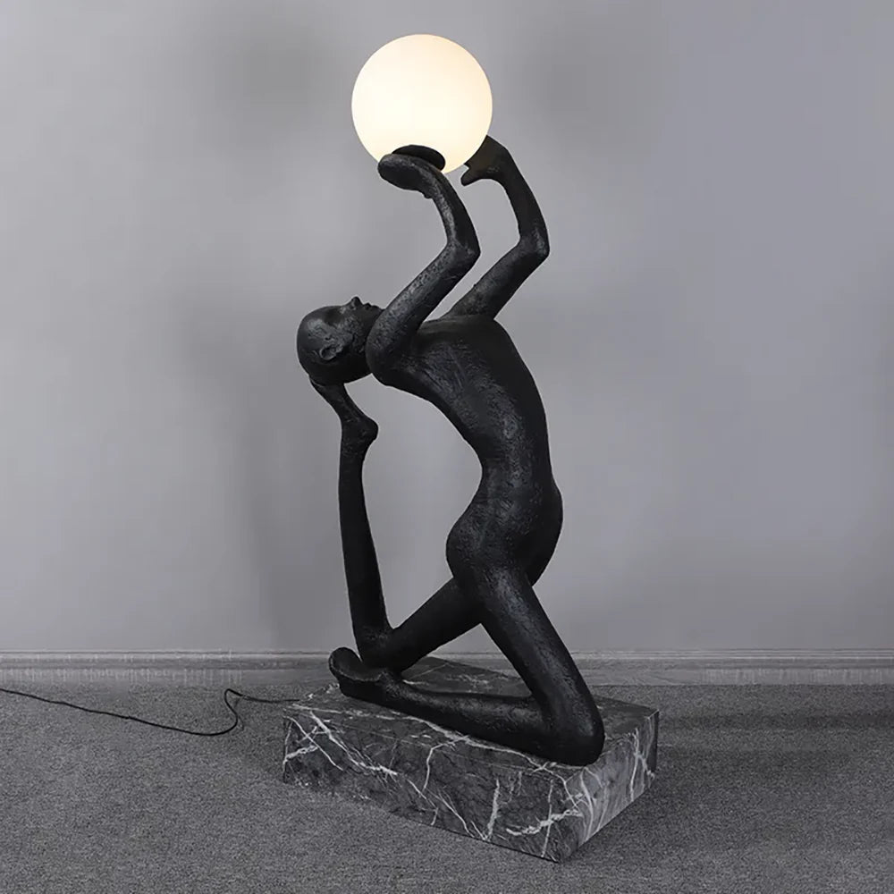 Lámpara de pie Escultura Yoga