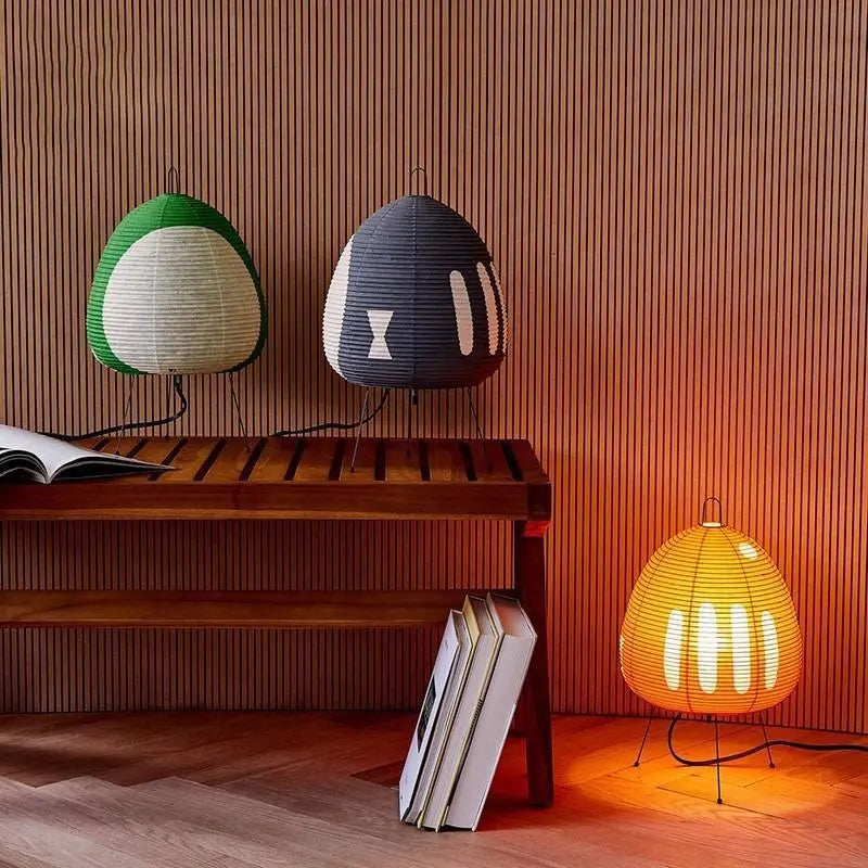 Rice Paper Floor Lamp | Modern Ambient Lighting Decor