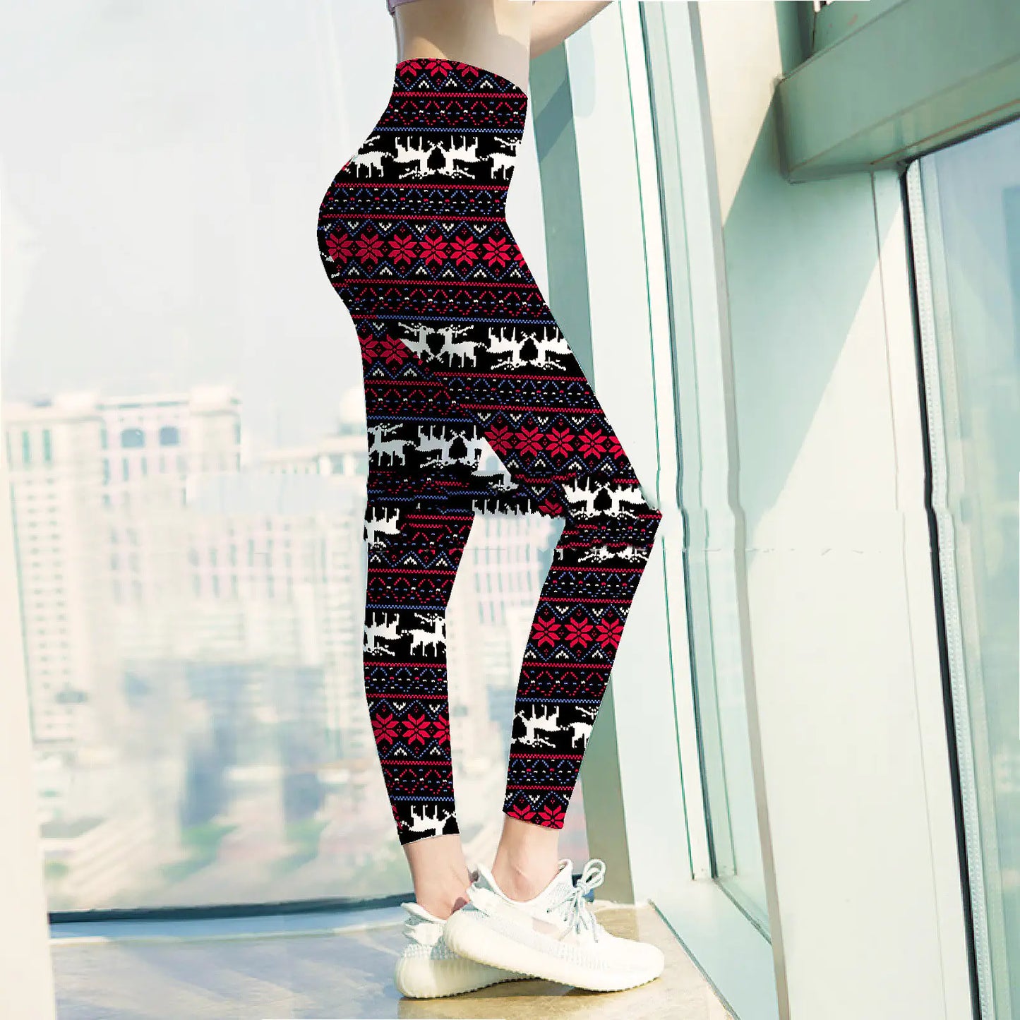 Personalized Christmas Leggings for Yoga Practice