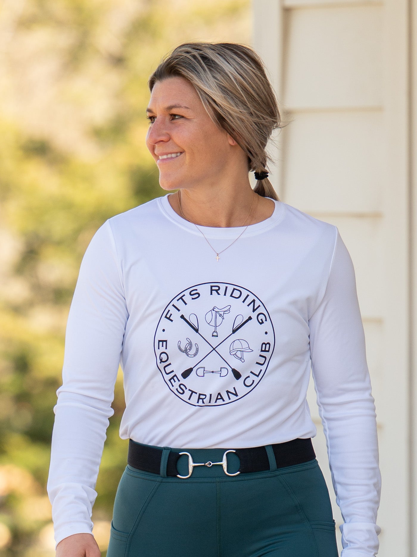 Camiseta Manga Larga UPF50 FITS Equestrian Club