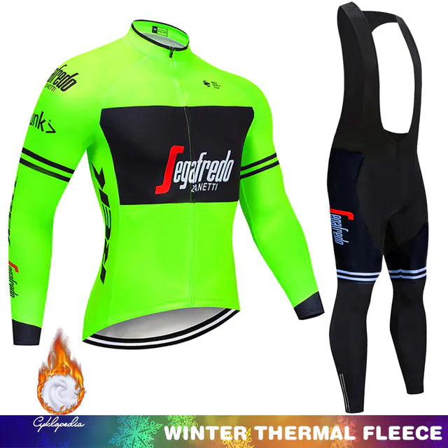 GRENADIER Winter Thermal Fleece Cycling Clothing for Men