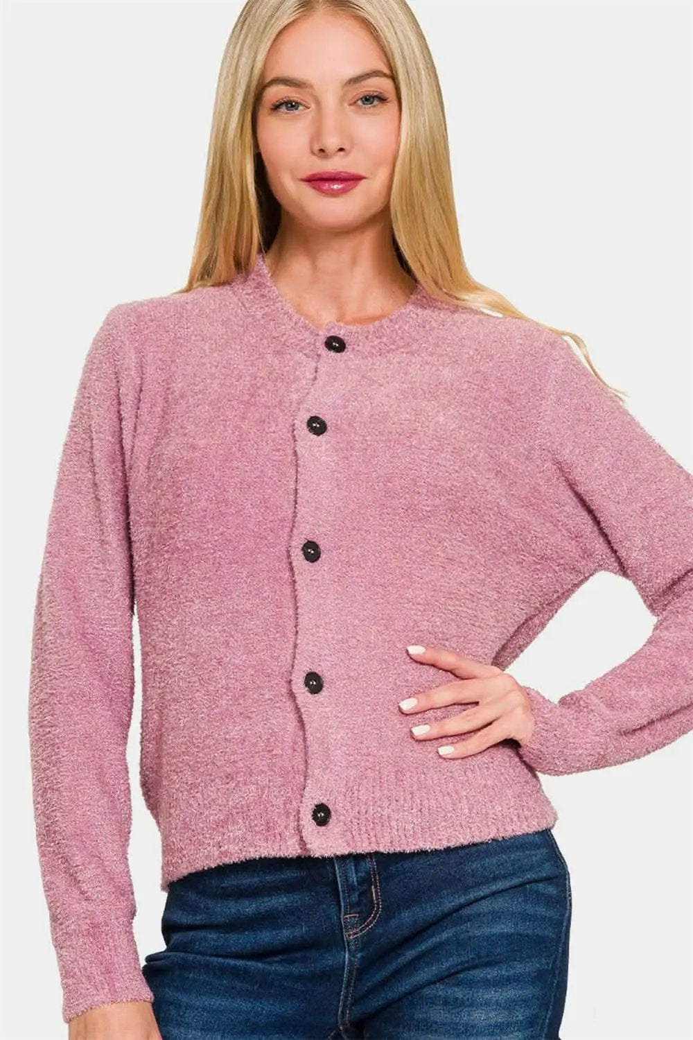 Trendsi Women's Cardigan Lightweight Knit — Versatile Layering Essential