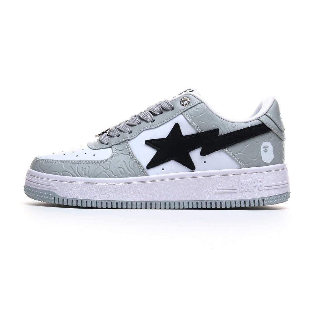 A Bathing Ape Bape Sta Low 'Grey Black'