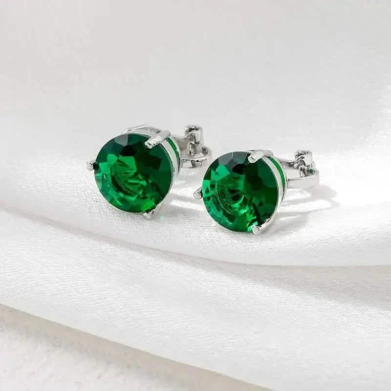 A Pair Of Unique And Stylish Zirconia Clip-on Earrings For Ladies