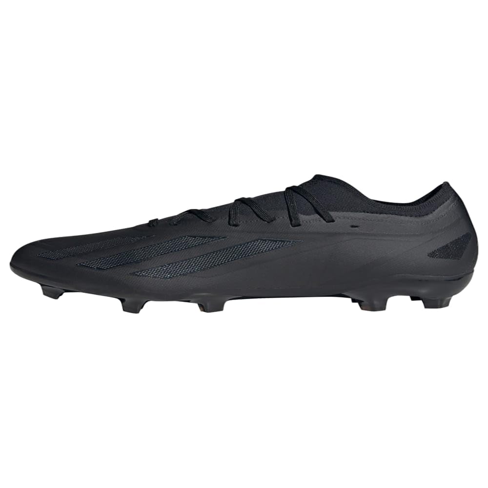 adidas Unisex X Crazyfast.2 Firm Ground Soccer Cleats Sneaker Core Black/Core Black/Core Black 12.5 US Men