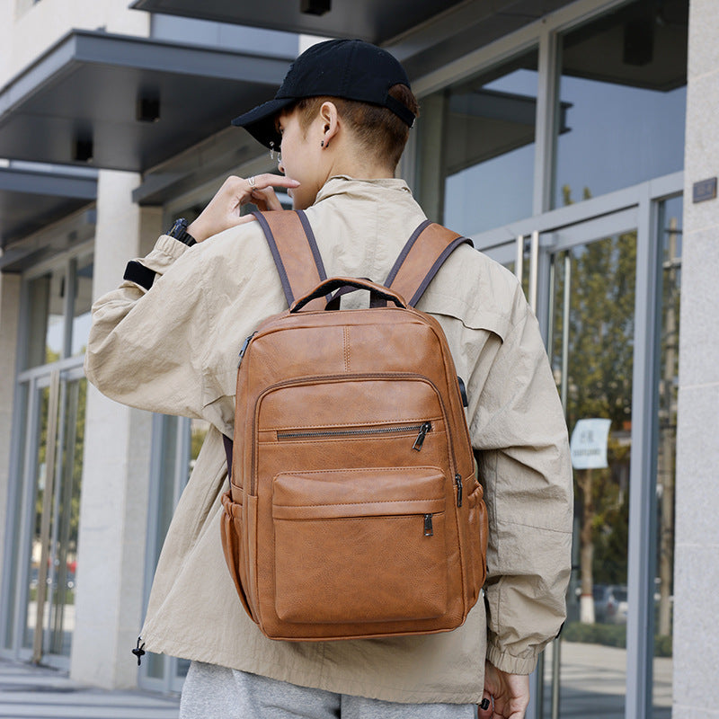 Casual Large Capacity Retro Backpack