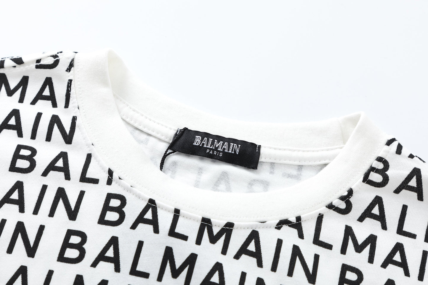 BALMAIN Logo Print T-shirt
