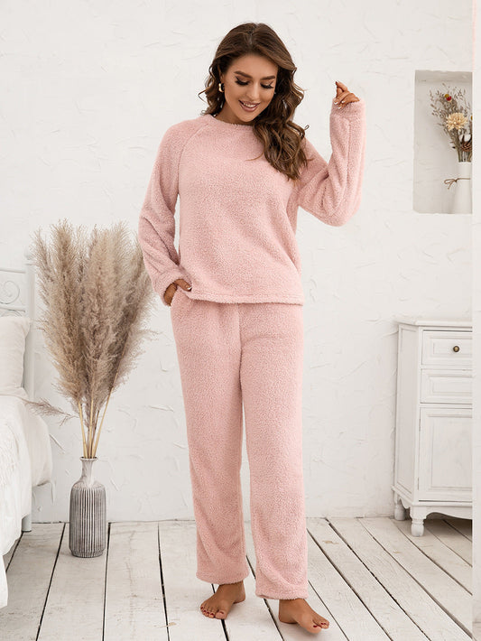 Conjunto de Salón de Top de Manga Larga y Pantalones Teddy Ivy Lane