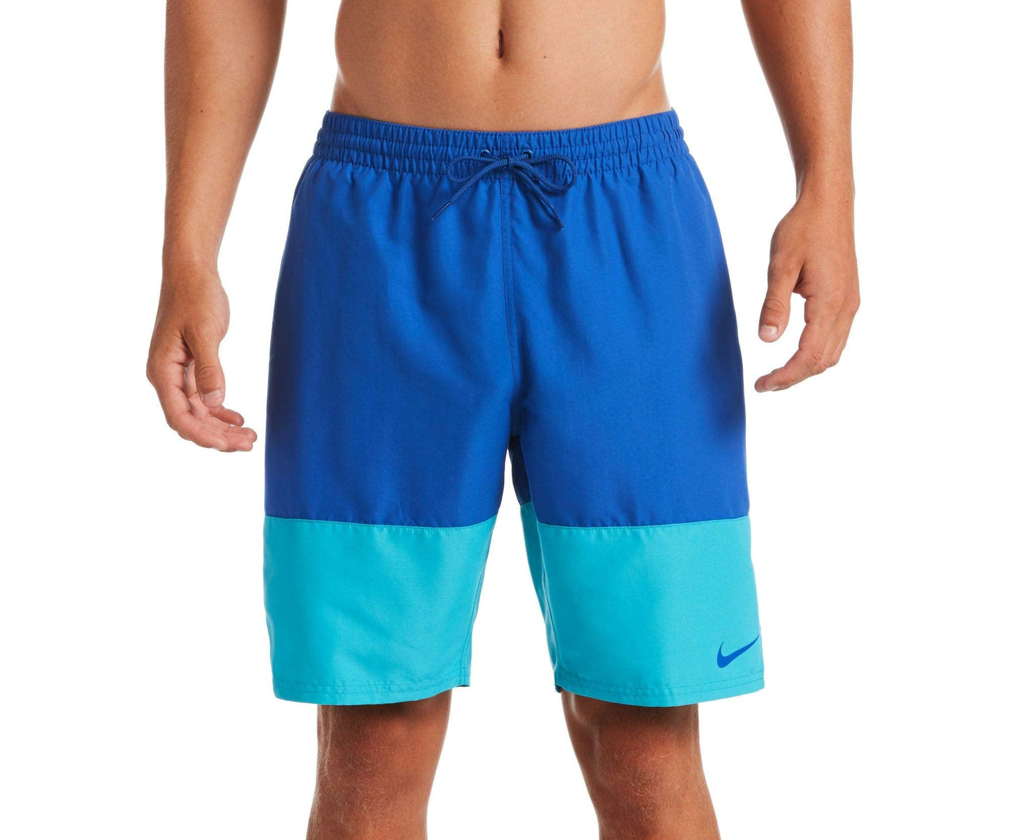 Nike Swim Mens Split Breaker Volley Swim Trunk Game Royal Large/Blue