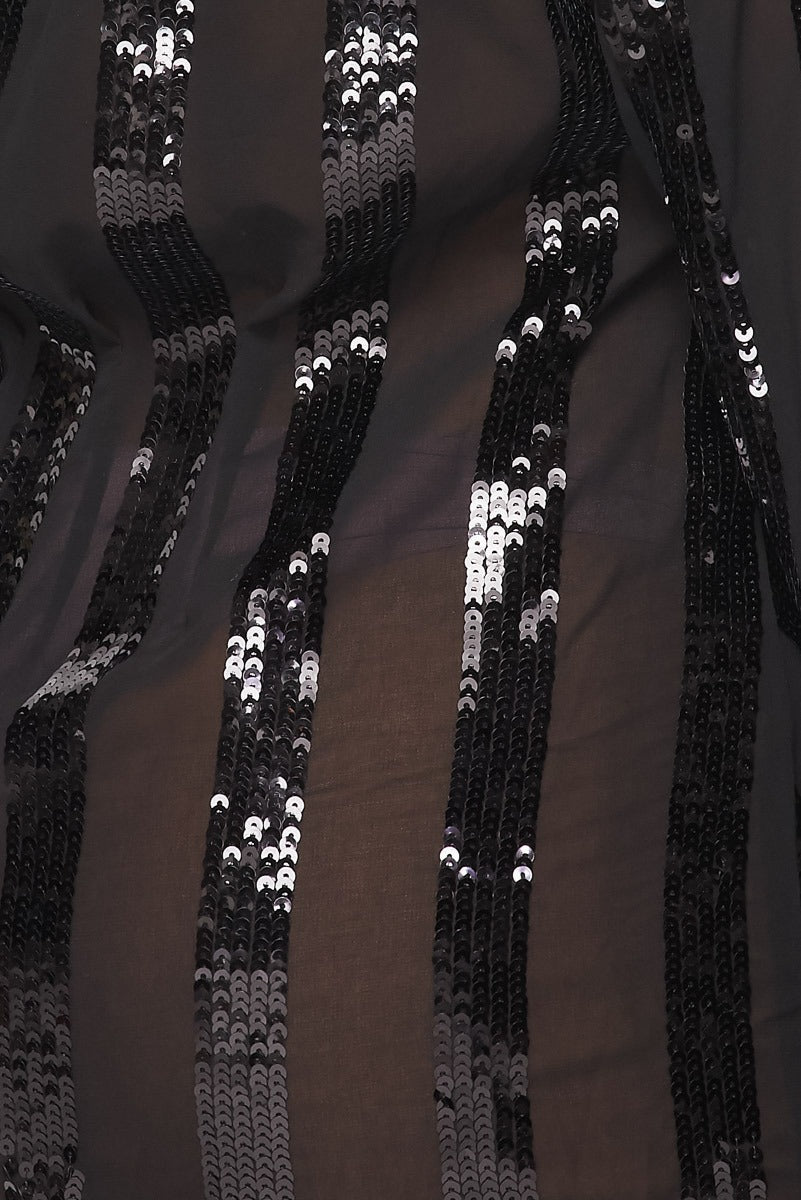 Vestido Blazer de Lentejuelas y Nylon