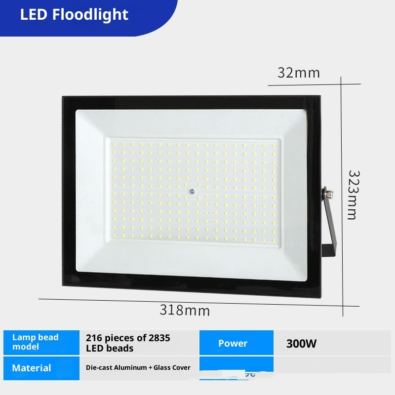 Borderless LED Waterproof Outdoor Floodlight