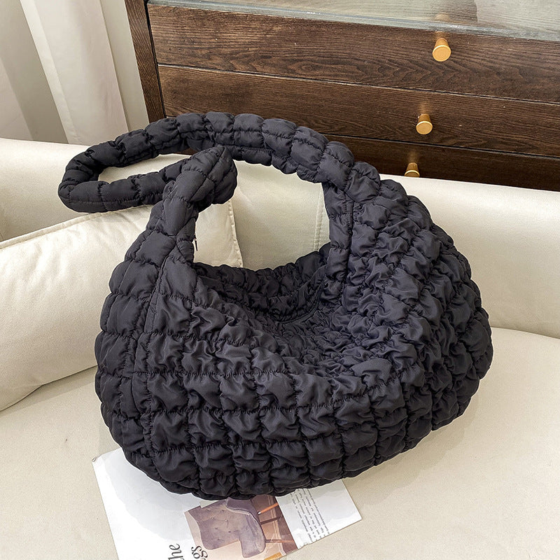 Down Jacket Shoulder Messenger Bag Travel Bag