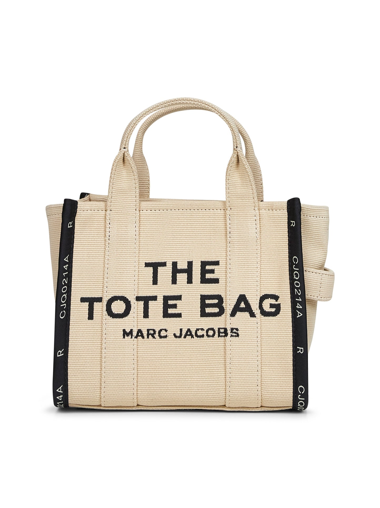 Marc Jacobs Women Beige The Jacquard Small Tote Bag