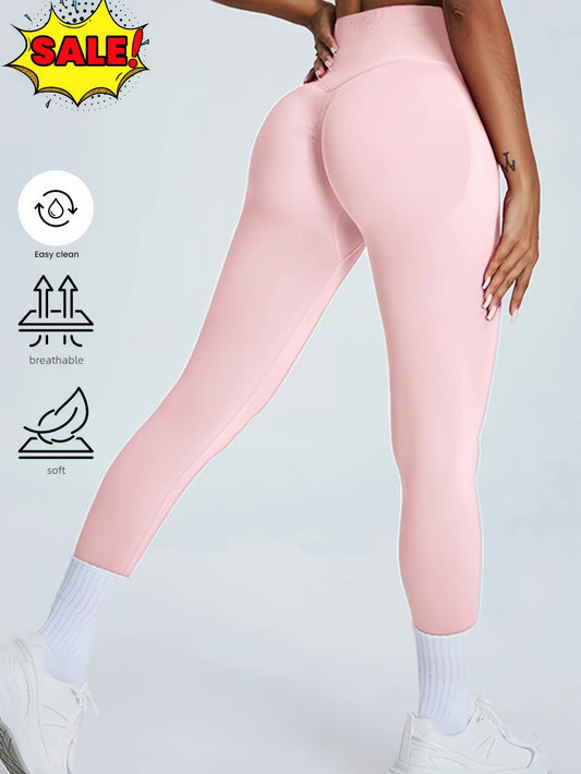Mallas de mujer sin costuras de talle alto