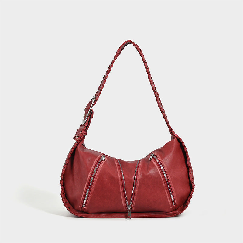 Women's Vintage Weave Commuter Shoulder Travel Bag