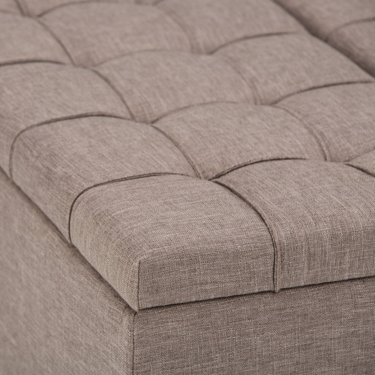 Harrison - Upholstered Coffee Table Storage Ottoman
