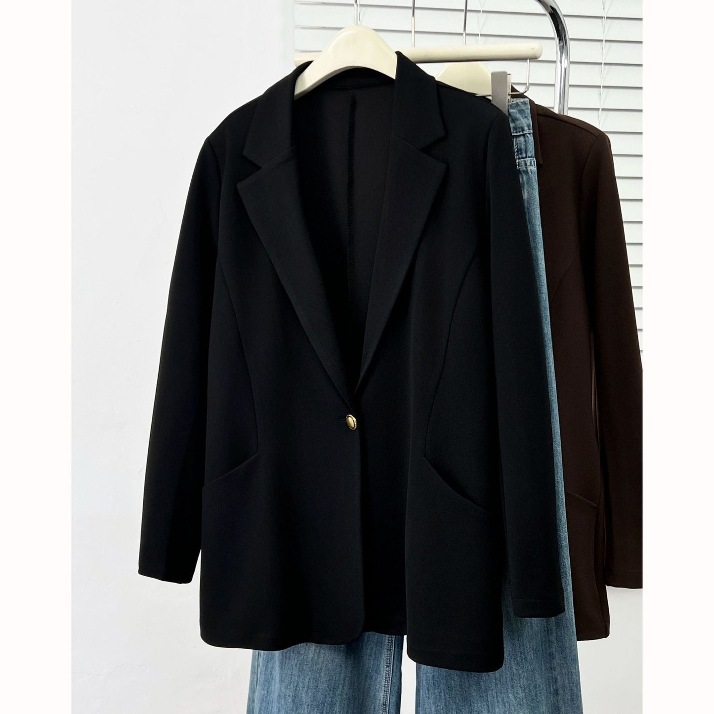 Womens Plus-Size Professional Blazer