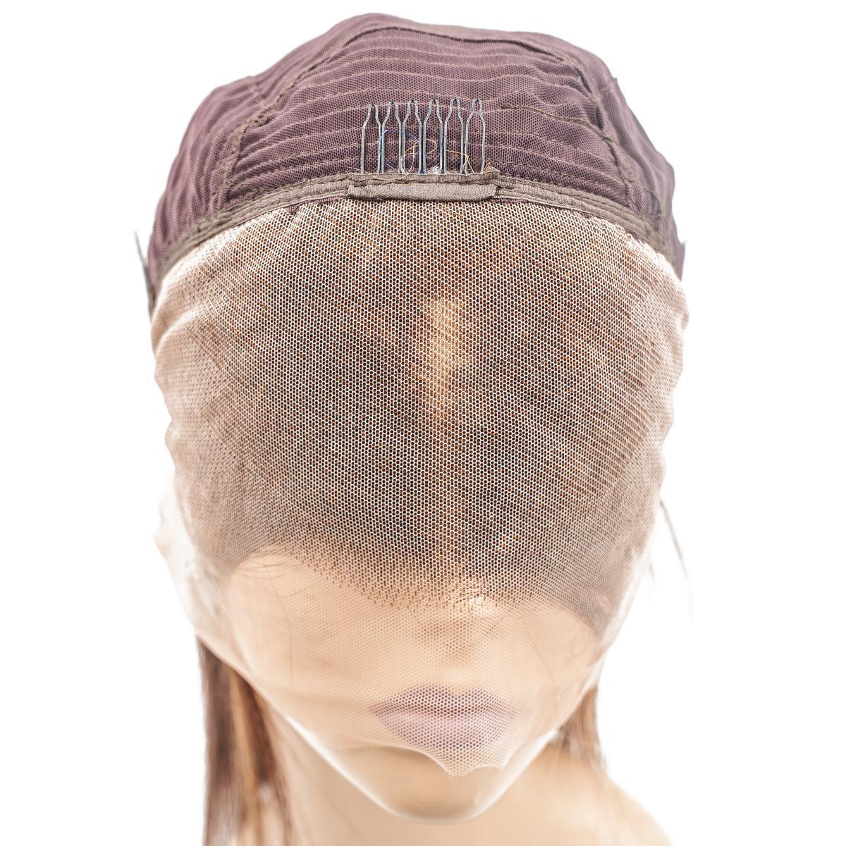 Peluca de encaje frontal transparente 13x4 Buttercup, bob de cabello 100% humano