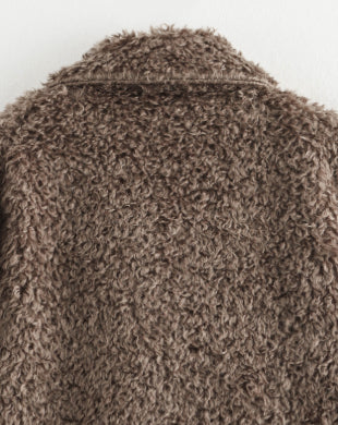 European And American Style Women's Clothing 25 Winter New Fashion Fur Warm Coat
