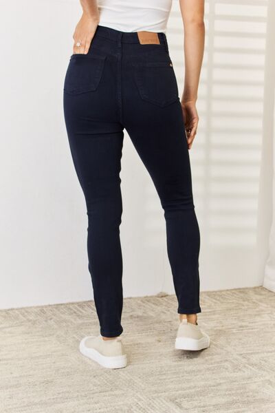 Judy Blue Full Size Garment Dyed Tummy Control Skinny Jeans up to 24W