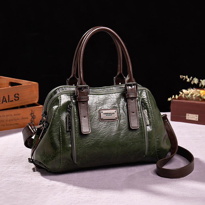 Women's Genuine Leather Crossbody Bag