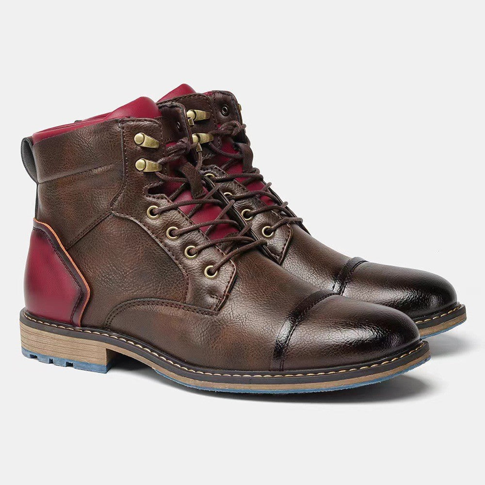 Men's High-Top Martin Boots