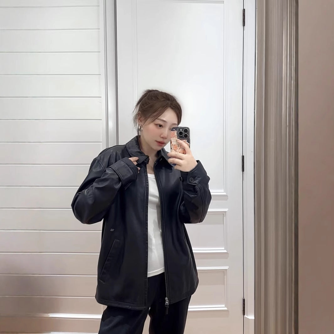 Casual Baseball Biker Jacket For Men
