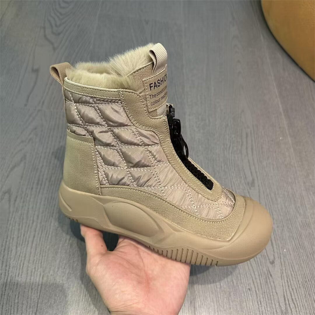 Color Matching Leisure Fashion Snow Boots