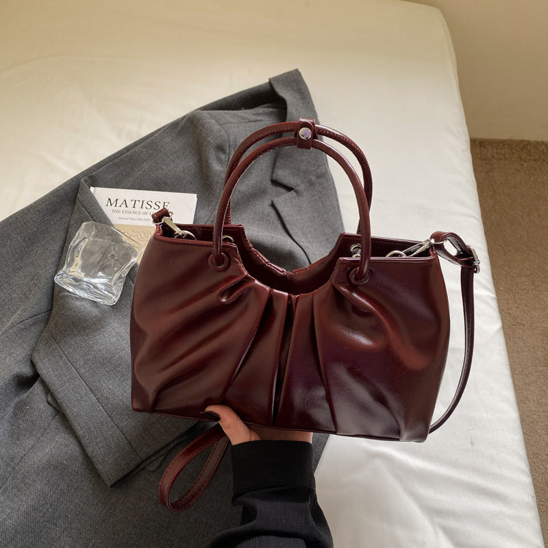 This Years Trend Is Niche Pleated Cloud-shaped Bags For Women