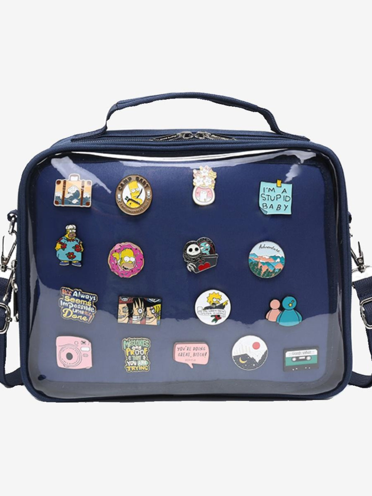 Oxford Cloth Snack Backpack Handbag