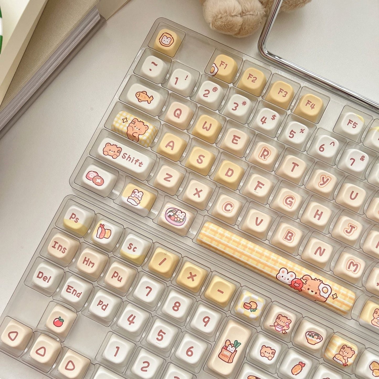 Key Cap EOA Height PBT Material Heat Sublimation High Aesthetic Value