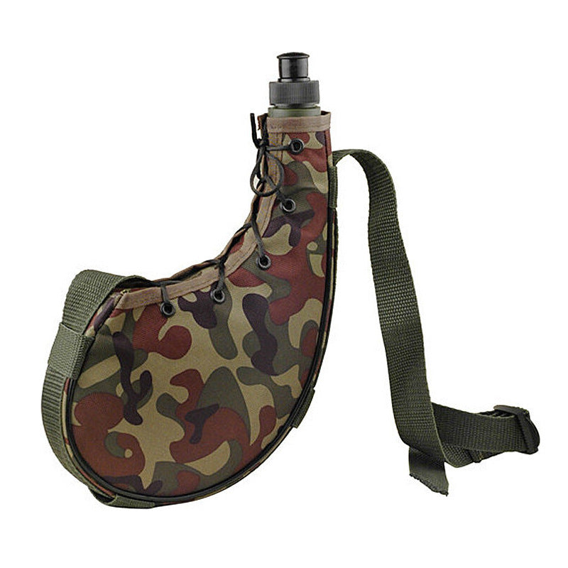 Outdoor Sports Camping Camouflage Pot Waist Kettle