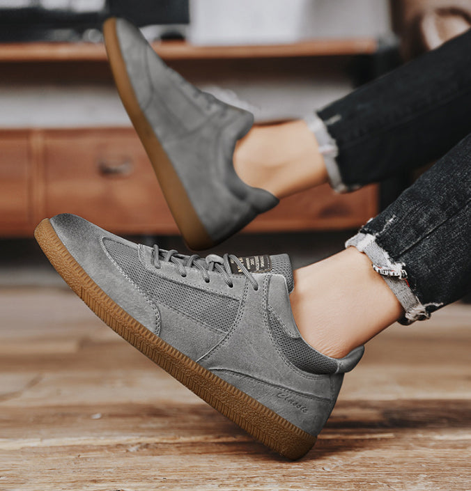 Top Layer Pigskin Leather Casual German Shoes
