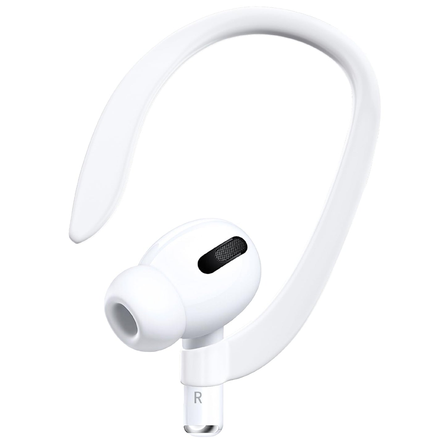 Single Right Replacement Earbud Only Compatible with AirPods Pro 1st Generation Model A2083 Right Ear Side Wireless Earbud with Detachable Ear Hooks R Side for AirPods Pro 1 Gen