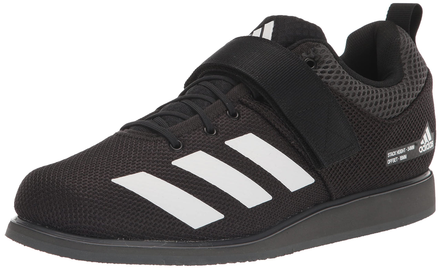 adidas Unisex Powerlift 5 Cross Trainer Core Black/FTWR White/Grey Six 10.5 US Men