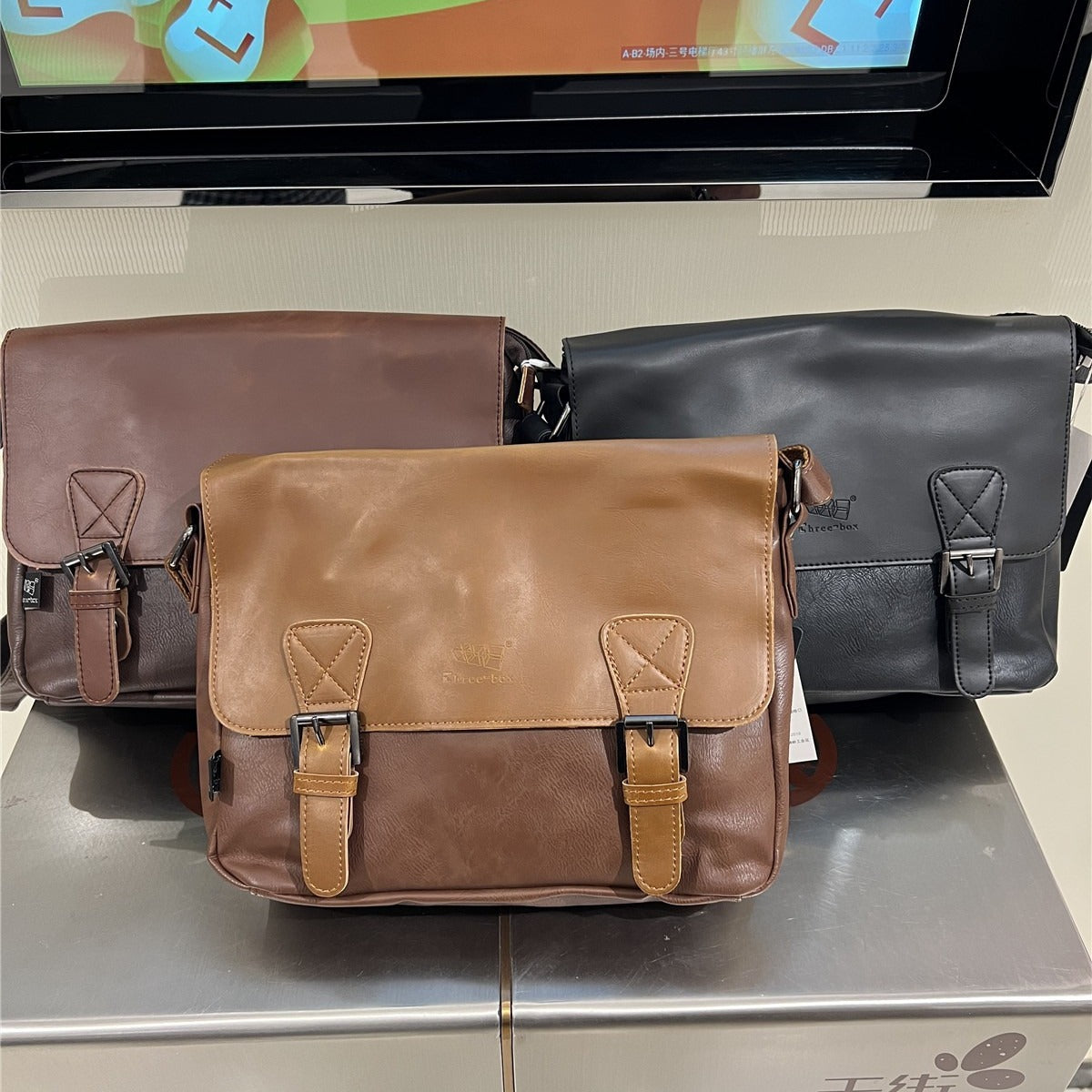 Men's Retro Casual Messenger Bag