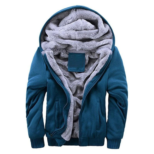 Men's Hooded  Sport Fleece Sweater