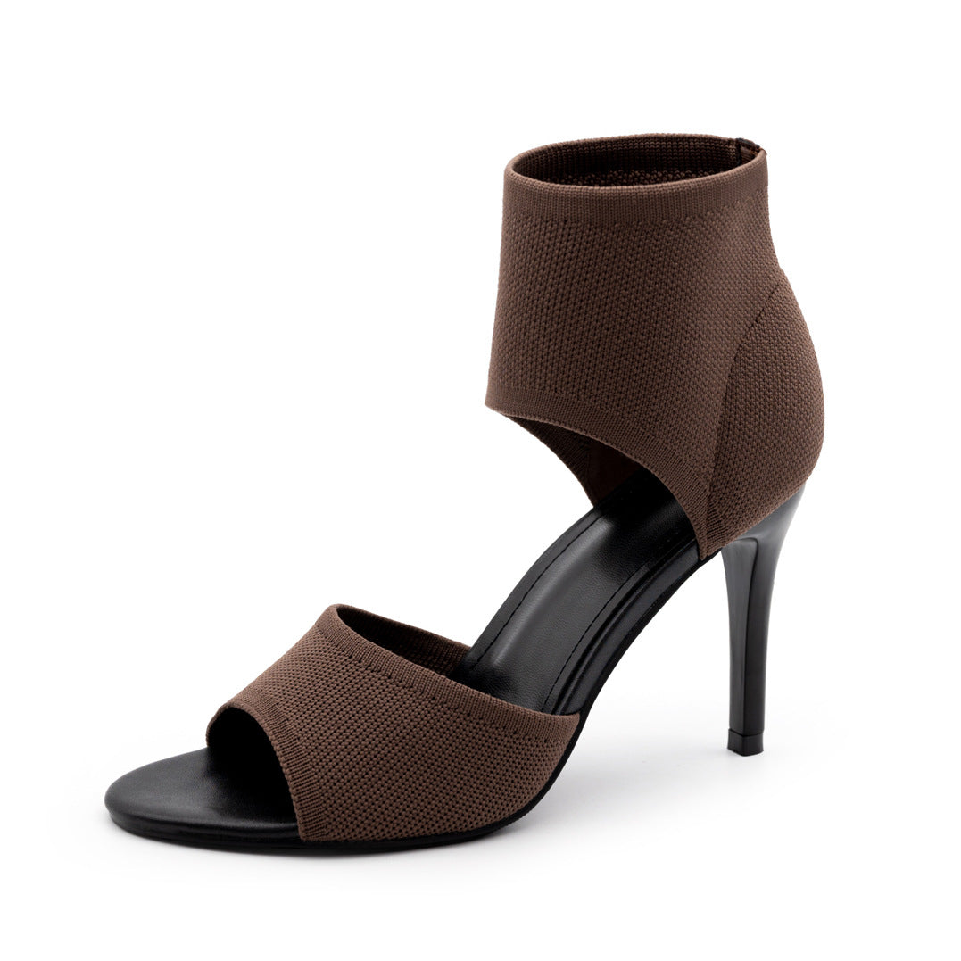 Women's High-Heeled Stiletto Sandals