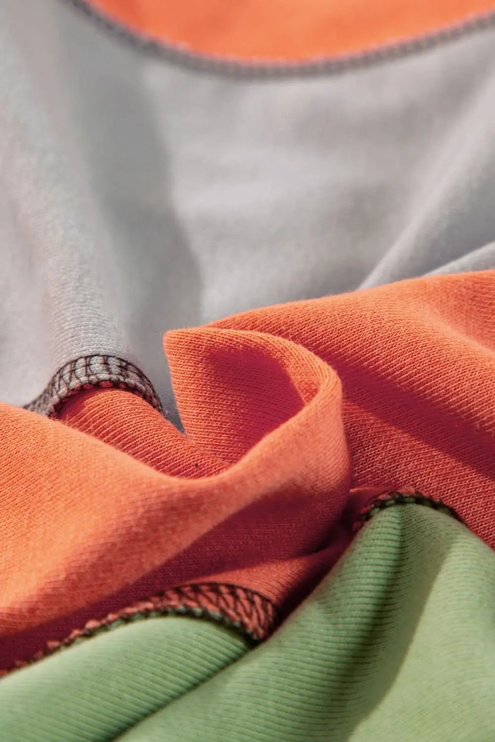 Love Salve Colorblock Half Zip Sweatshirt — Cozy Fit Women's