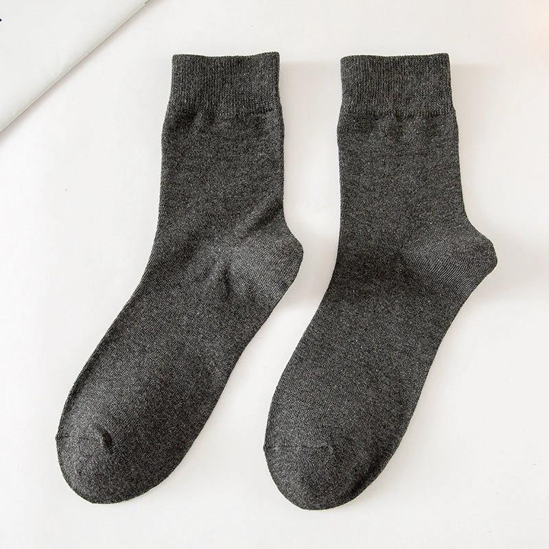 Men's Solid Color Socks