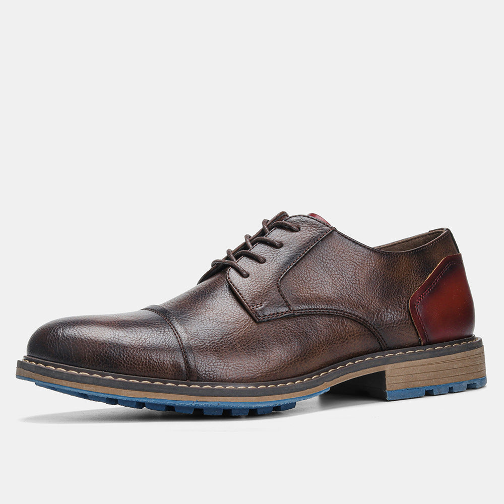 Men's Business Casual Retro Trend Plus Size Dress Shoes