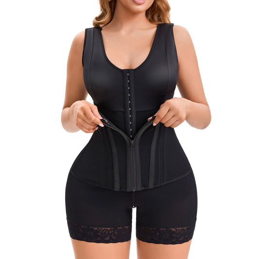 Fajas Colombianas Moldeadoras Body Completo Moldeador de Busto Abierto para Mujer Control Abdominal Faja Postquirúrgica Levantacola Vea la tabla de tallas en “más detalles”