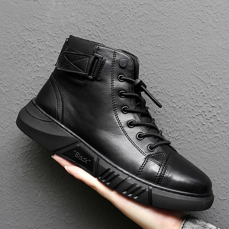 Men's Black Martin Boots