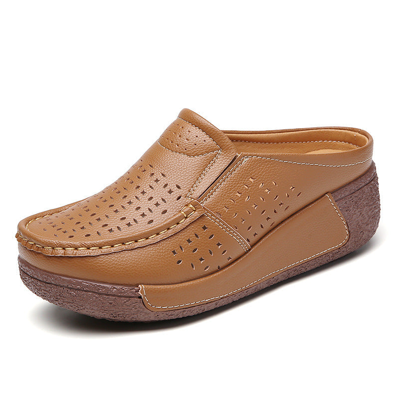 Casual Thick Bottom Slip-On Slippers
