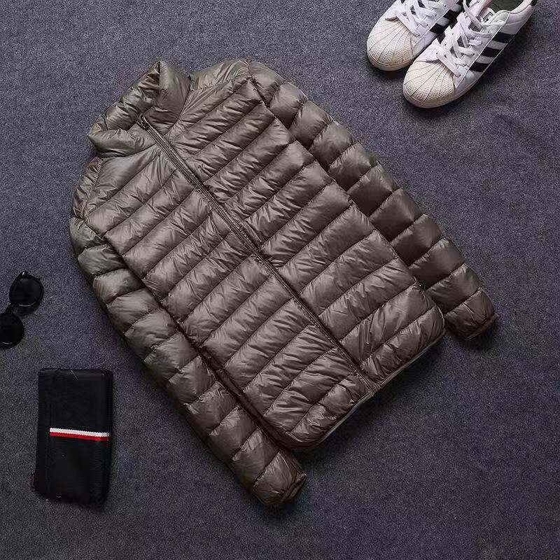 Men's Lightweight Cotton-Padded Jacket with Hood