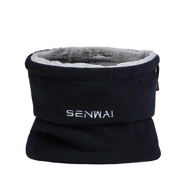 Men's Cold Proof And Warm Wind Proof Wool Hat or Neck Warmer