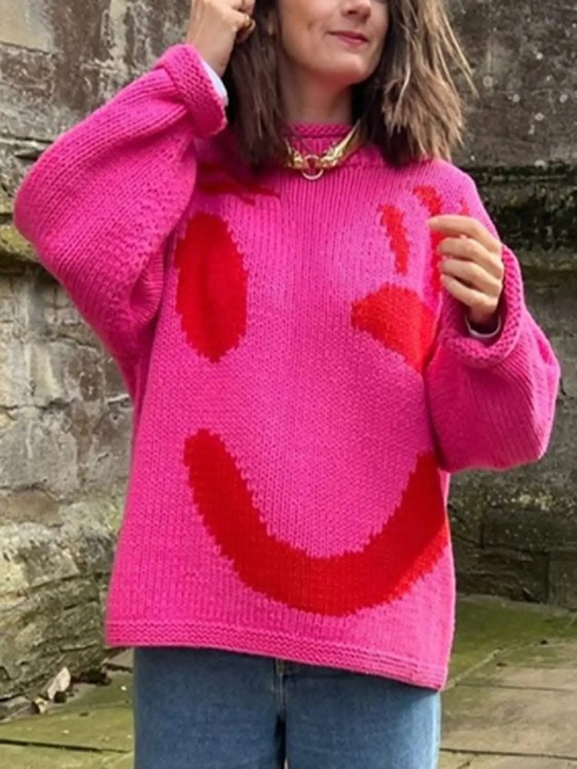 Sweaters Trendsi Cozy colorblock pullover, 100% polyester