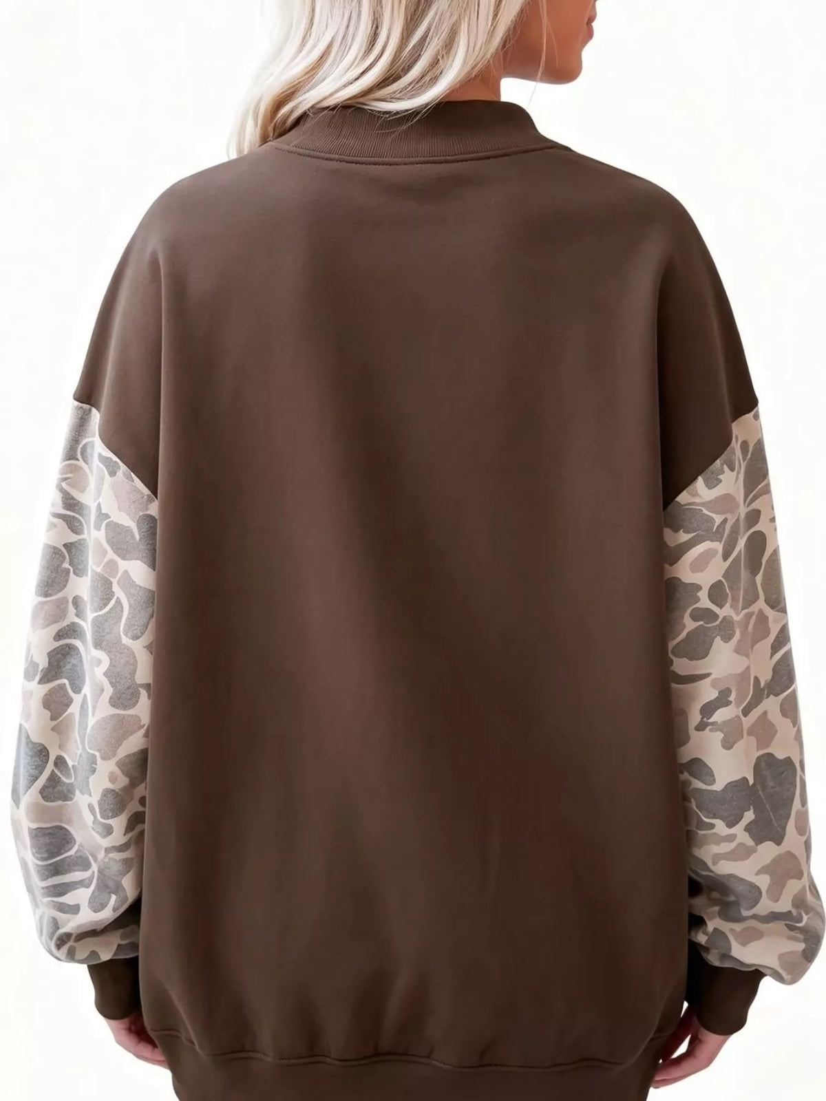 Camouflage Long Sleeve Sweatshirt