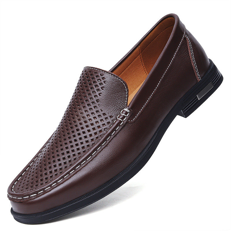 Men's British Casual Business Slip-On Shoes